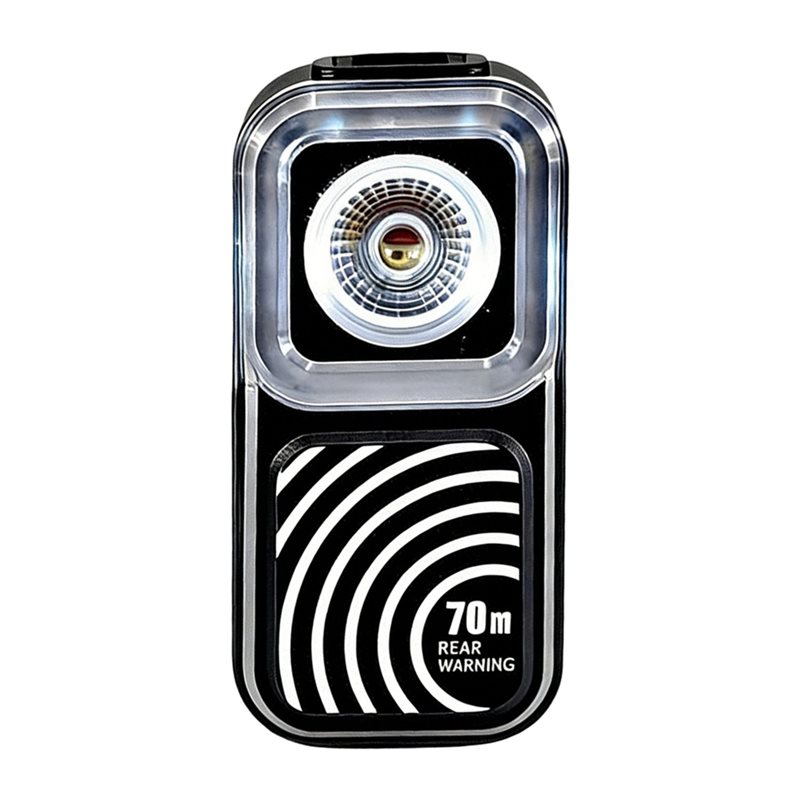 Cycling Radar Tail Light Rear Warning - ไฟท้ายจักรยานแบบชาร์จ USB รุ่น CGDS-USB พร้อมเซ็นเซอร์เรดาร์ ไฟเตือนเพื่อความปลอดภัยในการปั่นจักรยานตอนกลางคืน