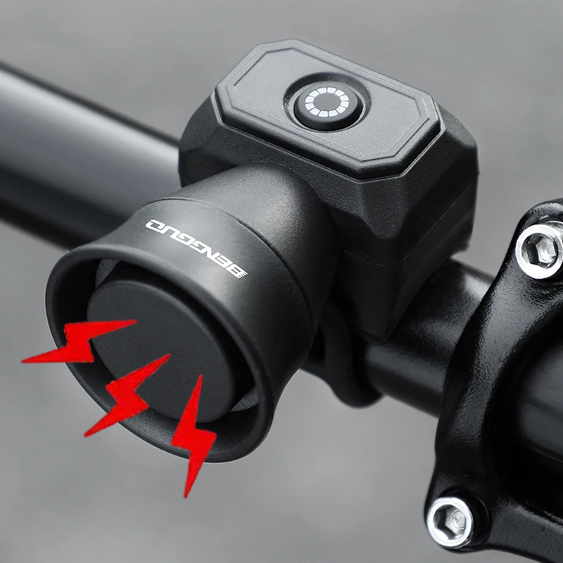 Bike Bell Electronic Loud Horn - แตรจักรยานไฟฟ้า 1 ชิ้น 130 เดซิเบล แตรจักรยานเสียงดัง