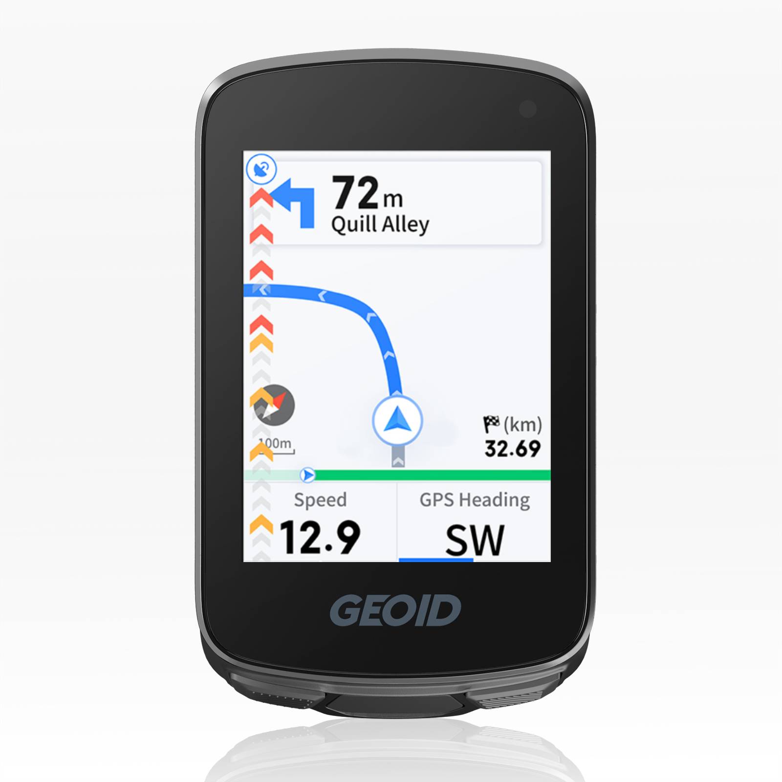 Cycling Computer Gps Wireless Color Screen - GEOID CC600/CC700 หน้าจอสีสันสดใส ไมล์จักรยานไร้สาย ระบบนำทาง GPS