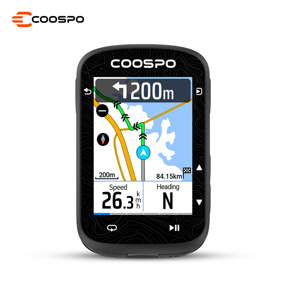 Cycling Computer Gps Wireless Color Screen - คอมพิวเตอร์จักรยาน NEW COOSPO CS600 หน้าจอสัมผัส พร้อมระบบนำทาง