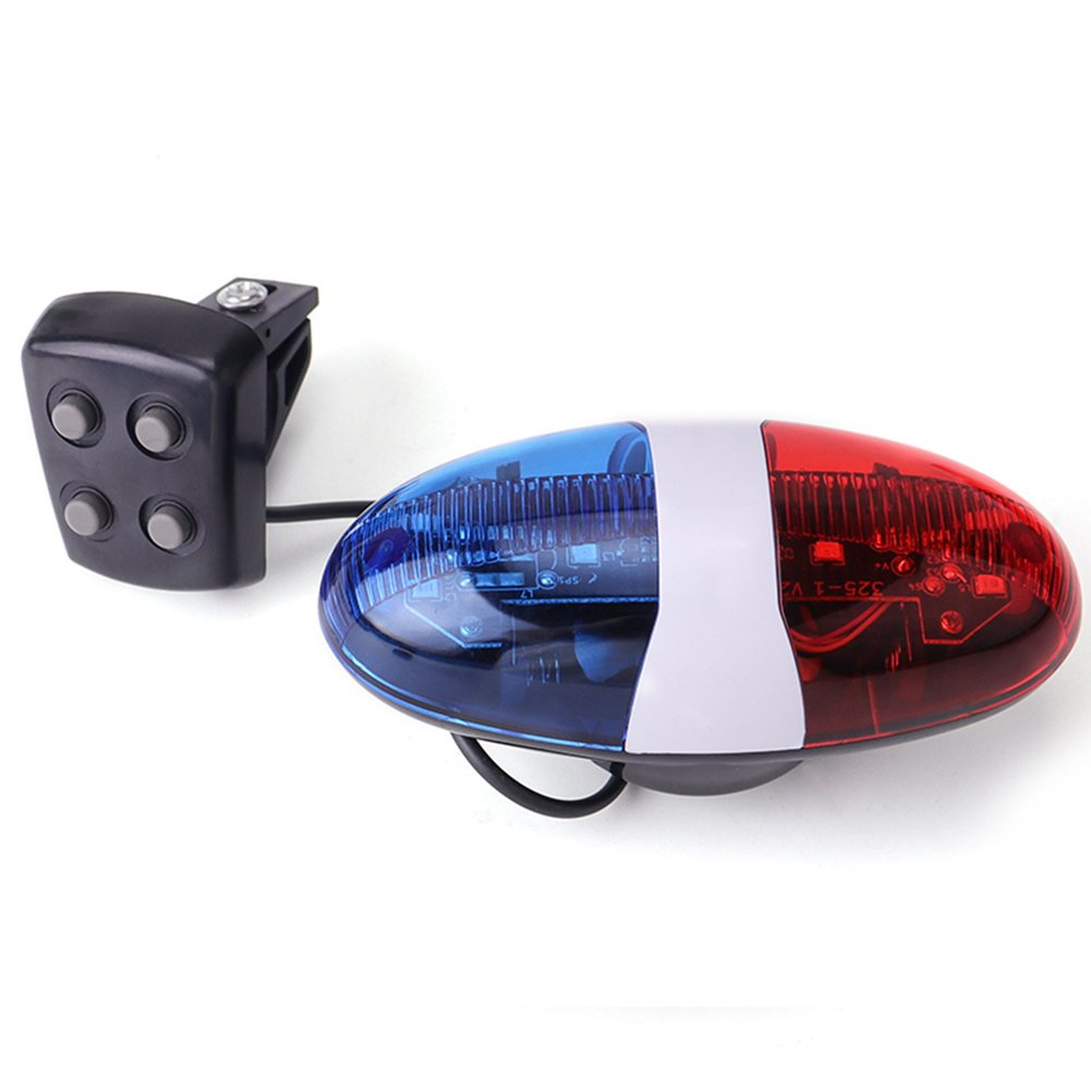 Bike Bell Electronic Loud Horn - แตรจักรยานไฟฟ้า เสียงดัง พร้อมไฟ LED กระพริบ กระดิ่งจักรยานอิเล็กทรอนิกส์