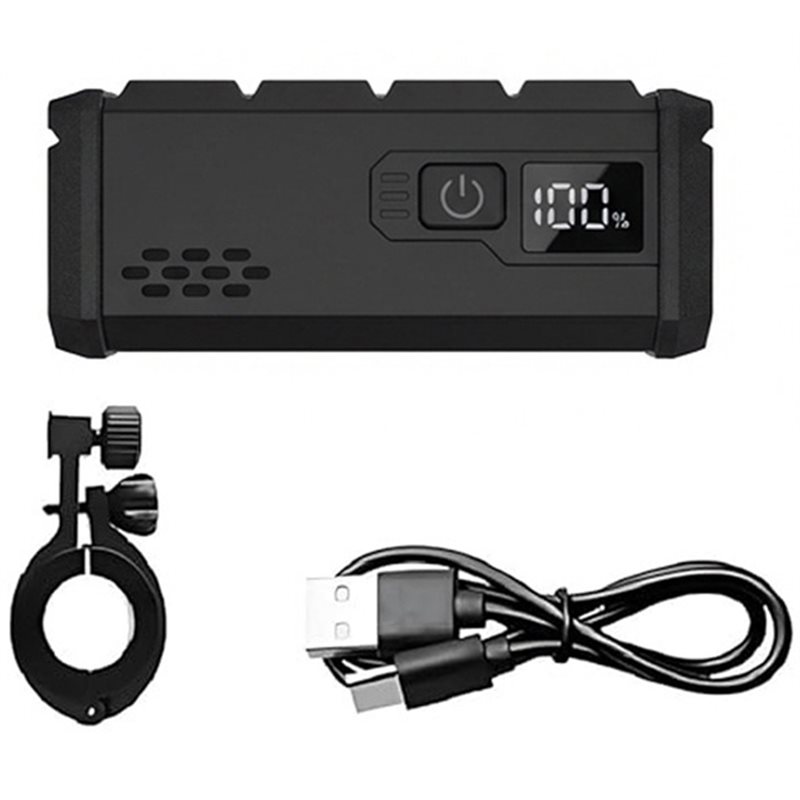 Bike Headlight 2000 Lumens Rechargeable - ไฟหน้าจักรยาน B48B-USB แบบชาร์จไฟได้ 2000 ลูเมน กันน้ำ