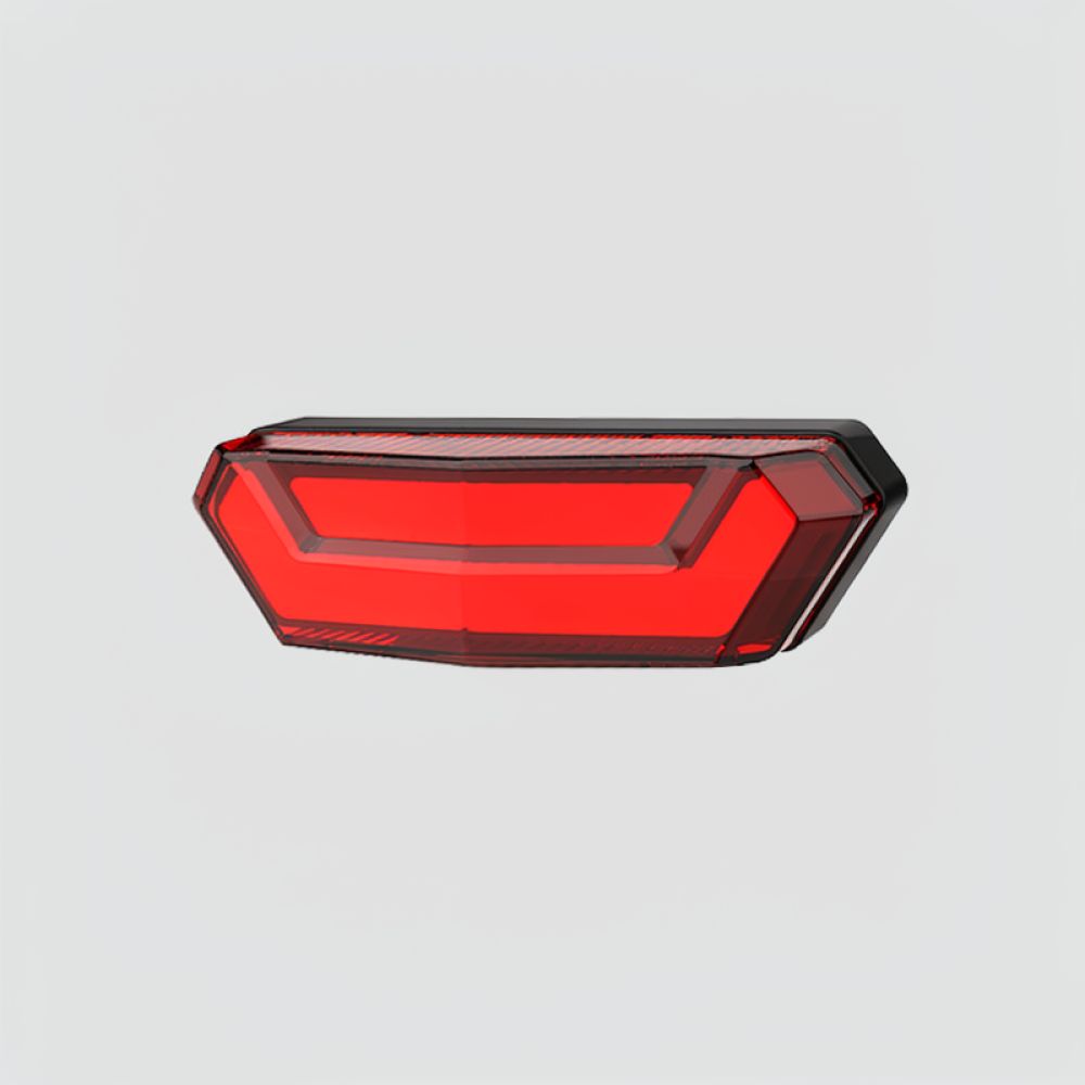 Smart Bike Brake Sensor Rear Light - ไฟท้ายจักรยาน LED ระบบเซ็นเซอร์เบรกอัจฉริยะ กันน้ำ สำหรับการเดินทางในเมืองและปั่นจักรยานตอนกลางคืน เพื่อความปลอดภัย