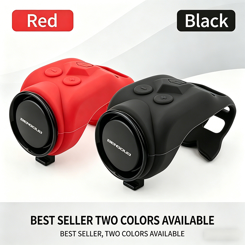 Bike Bell Electronic Loud Horn - กระดิ่งนิรภัยจักรยาน 4 เสียง 120dB ปรับระดับเสียงได้ ชาร์จไฟได้