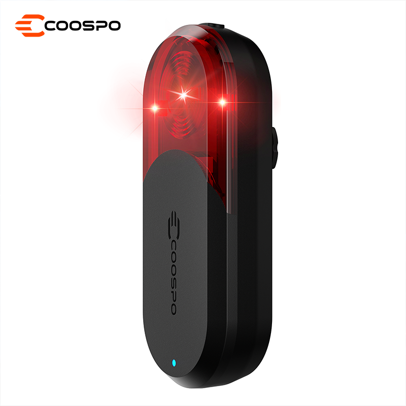 Cycling Radar Tail Light Rear Warning - ไฟท้ายจักรยาน COOSPO TR70 พร้อมเรดาร์ ระบบเตือนเบรกอัจฉริยะ กันน้ำ