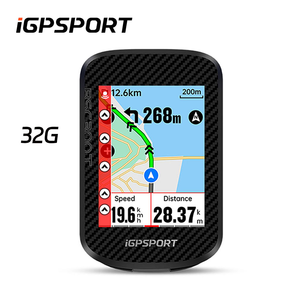 Cycling Computer Gps Wireless Color Screen - iGPSPORT BSC300T คอมพิวเตอร์จักรยานระบบสัมผัสหน้าจอ GPS ไร้สาย พร้อมระบบนำทางด้วยแผนที่สี