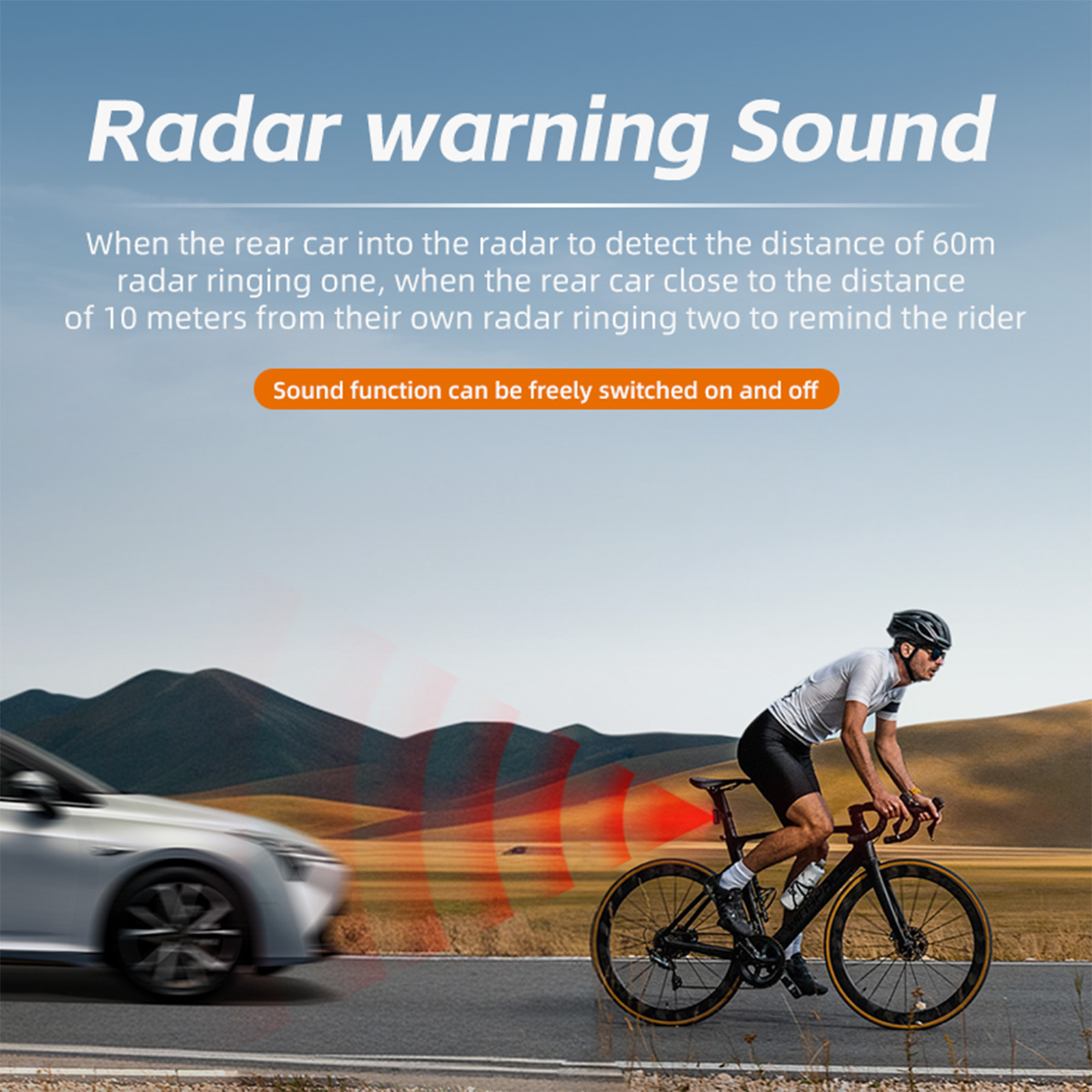 CYCLAMI สมาร์ทจักรยานเรดาร์ไฟท - Cycling Radar Tail Light Rear Warning บทวิจารณ์และราคา