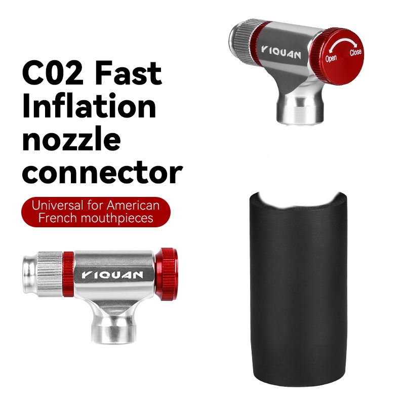 หัวเติมลมยางจักรยานแบบพกพา ทำจ - Co2 Tire Inflator Bike Repair บทวิจารณ์และราคา