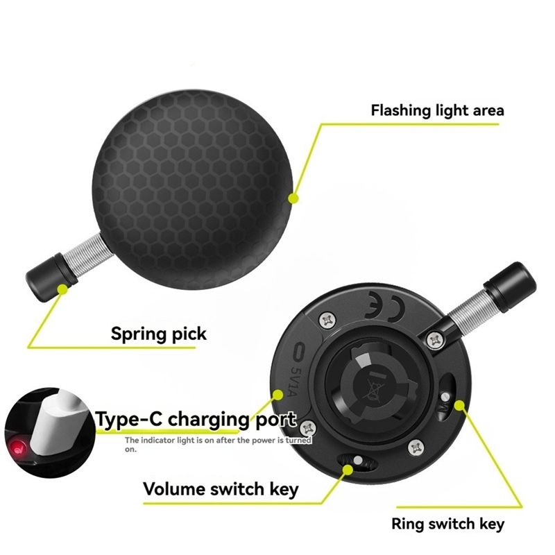 CGDS-กระดิ่งจักรยานอิเล็กทรอนิ - Bike Bell Electronic Loud Horn บทวิจารณ์และราคา