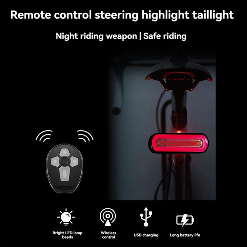 HOES-ไฟท้ายจักรยานไร้สายพร้อมส - Turn Signal Bike Light Wireless Remote บทวิจารณ์และราคา