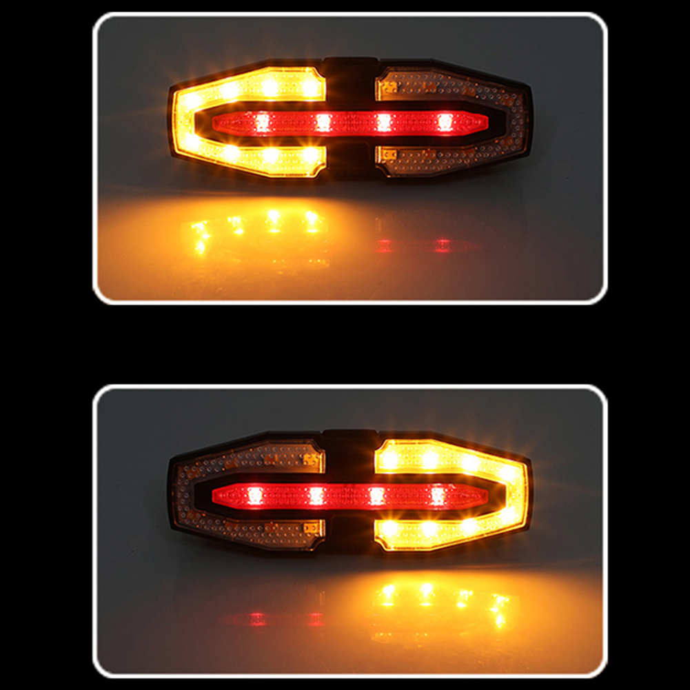 ไฟท้ายจักรยานแบบชาร์จไฟ USB พร - Turn Signal Bike Light Wireless Remote บทวิจารณ์และราคา