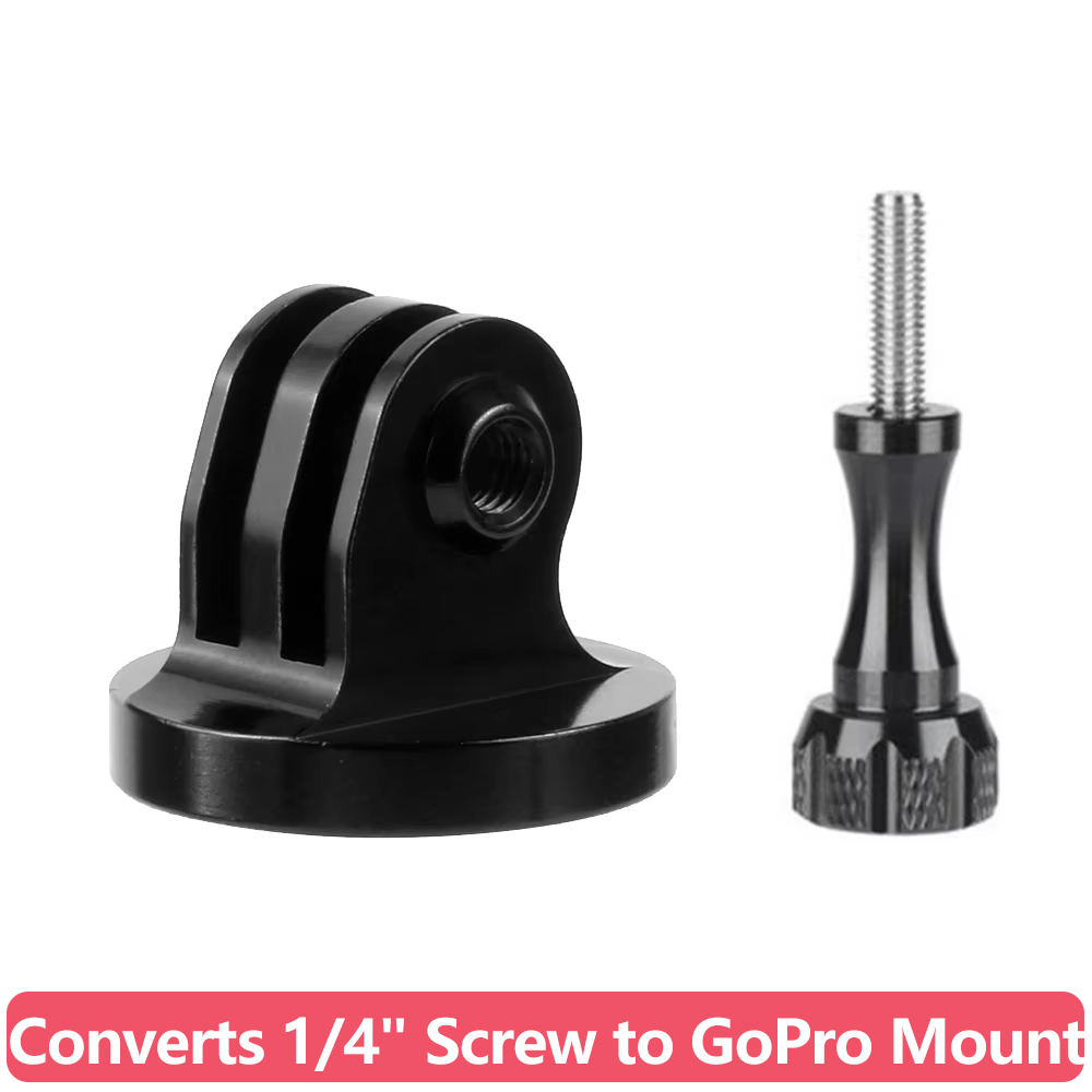 อะแดปเตอร์ขาตั้งกล้องแบบสกรู 1 - Action Camera Bike Mount Aluminum บทวิจารณ์และราคา