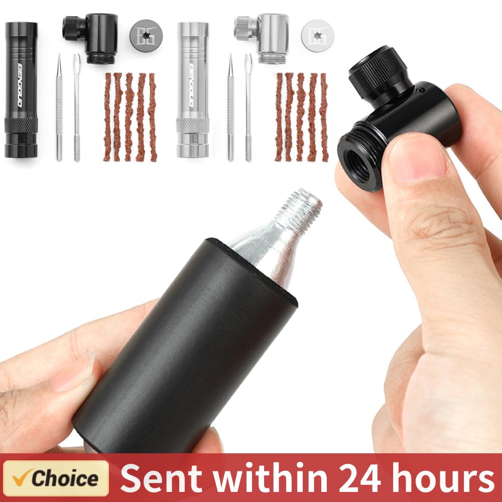 CO2 จักรยานปั๊มยางชุดซ่อม Schr - Co2 Tire Inflator Bike Repair บทวิจารณ์และราคา