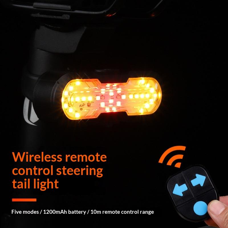 ใหม่ 1 ชุดรีโมทคอนโทรลไร้สายไฟ - Turn Signal Bike Light Wireless Remote บทวิจารณ์และราคา