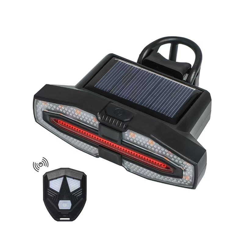 ไฟท้ายจักรยานพลังงานแสงอาทิตย์ - Turn Signal Bike Light Wireless Remote บทวิจารณ์และราคา