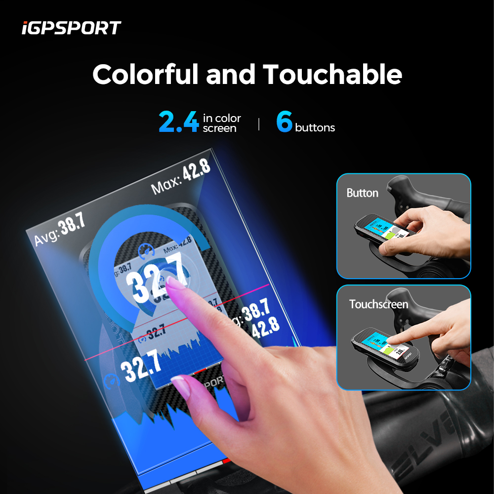 IGPSPORT BSC300T GPS คอมพิวเตอ - Cycling Computer Gps Wireless Color Screen บทวิจารณ์และราคา