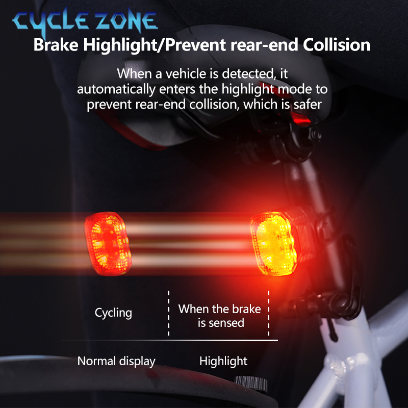 จักรยานสมาร์ทเบรค Sensing Ligh - Smart Bike Brake Sensor Rear Light บทวิจารณ์และราคา
