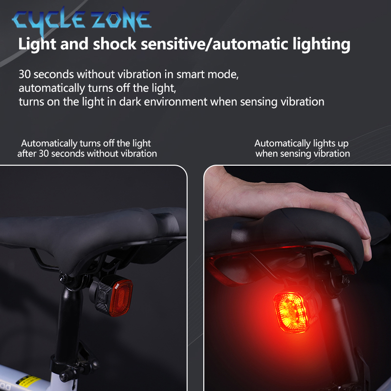 จักรยานสมาร์ทเบรค Sensing Ligh - Smart Bike Brake Sensor Rear Light บทวิจารณ์และราคา
