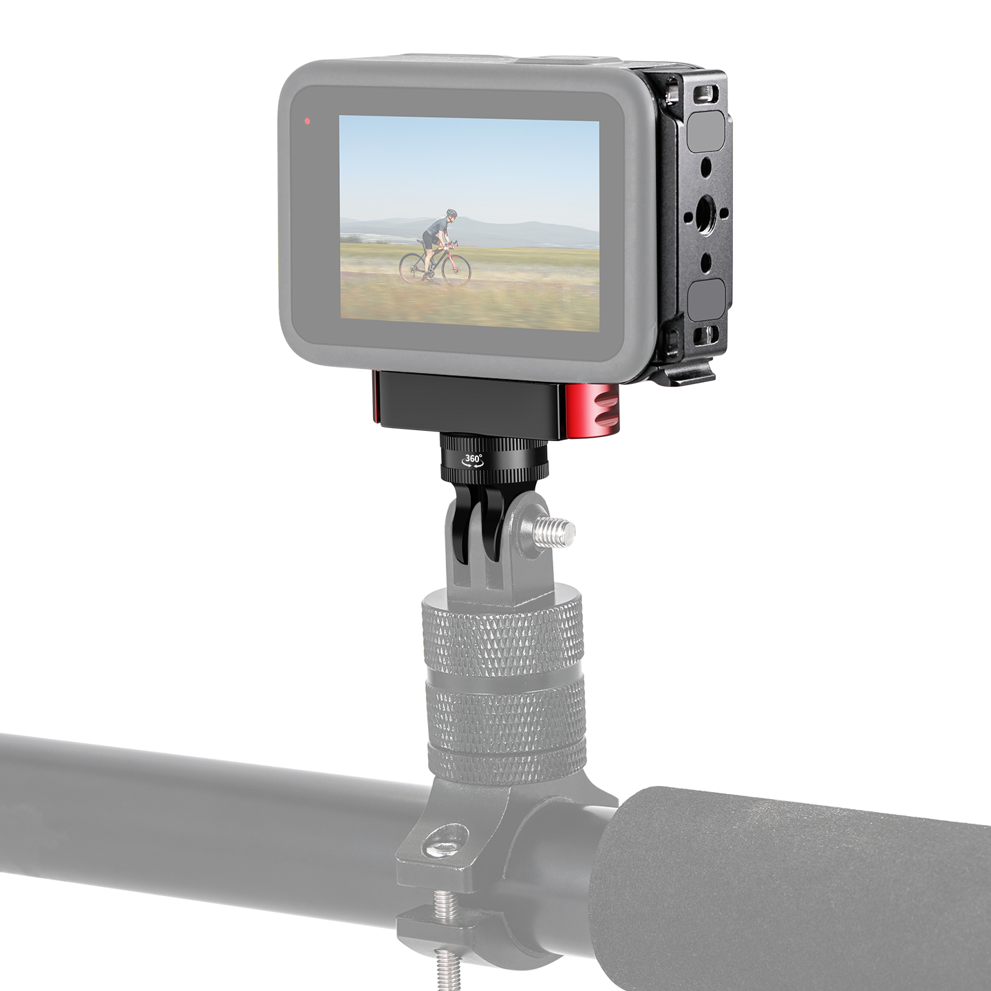 ฐานยึดแบบถอดเร็วแม่เหล็กอลูมิเ - Action Camera Bike Mount Aluminum บทวิจารณ์และราคา