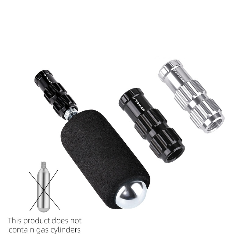 ปั๊มลมยางจักรยานอลูมิเนียมอัลล - Co2 Tire Inflator Bike Repair บทวิจารณ์และราคา