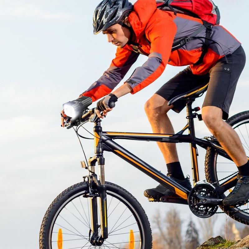 ไฟหน้าแบบชาร์จไฟได้สําหรับจักร - Bike Headlight 2000 Lumens Rechargeable บทวิจารณ์และราคา