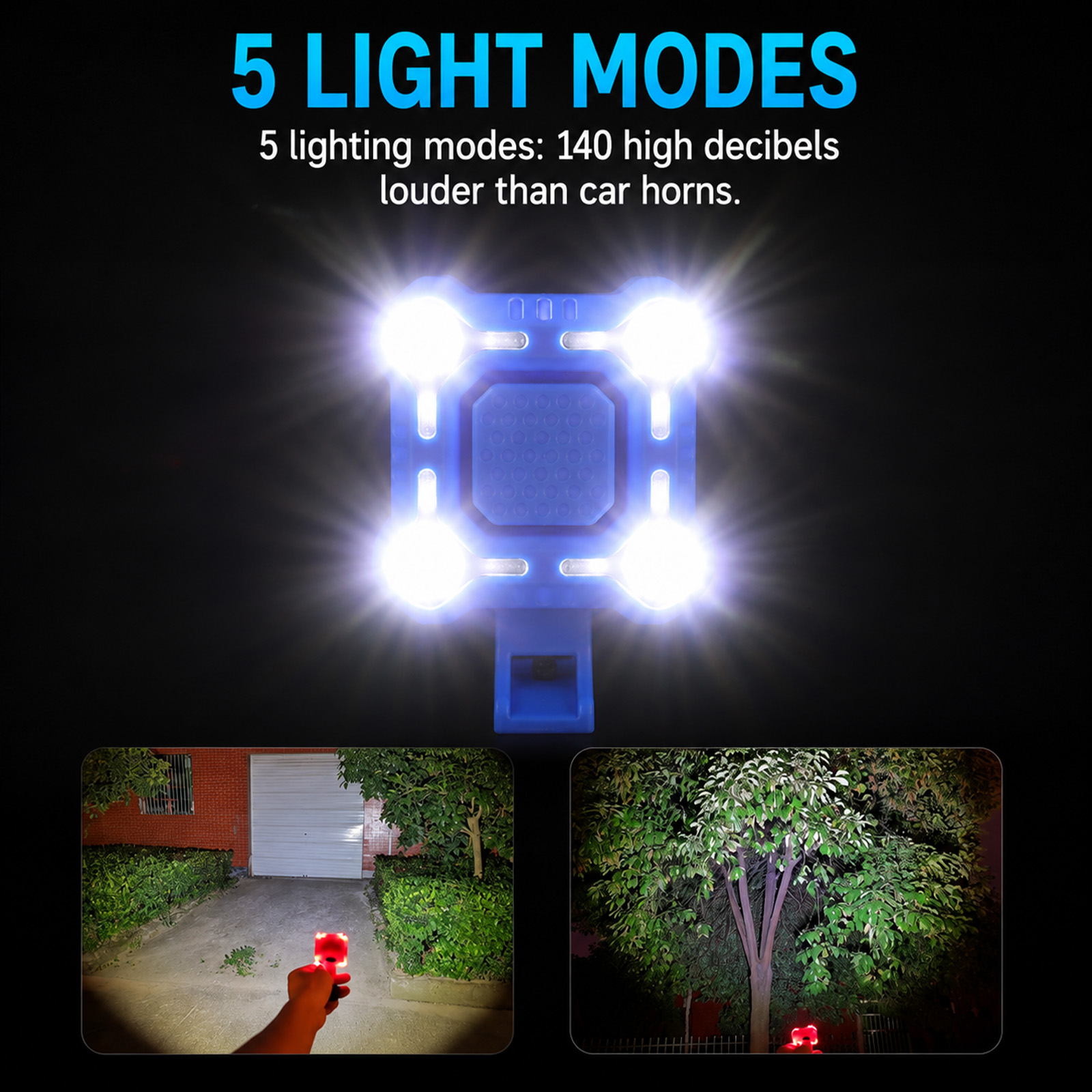 กระดิ่งจักรยานไฟฟ้าแบบชาร์จได้ - Bike Bell Electronic Loud Horn บทวิจารณ์และราคา