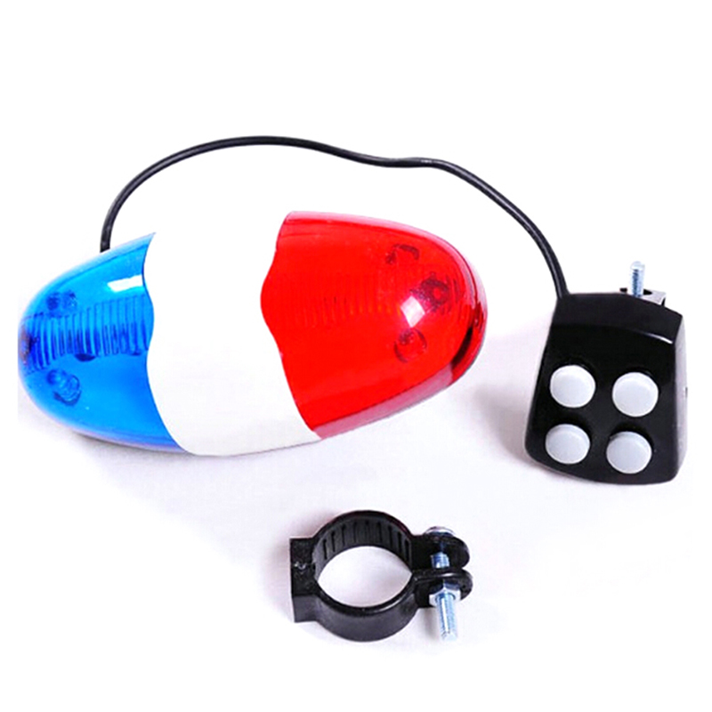 จักรยานBell 6 LED 4 Toneฮอร์นจ - Bike Bell Electronic Loud Horn บทวิจารณ์และราคา
