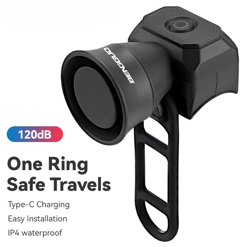 แตรจักรยานไฟฟ้า 1 ชิ้น 130 เดซ - Bike Bell Electronic Loud Horn บทวิจารณ์และราคา