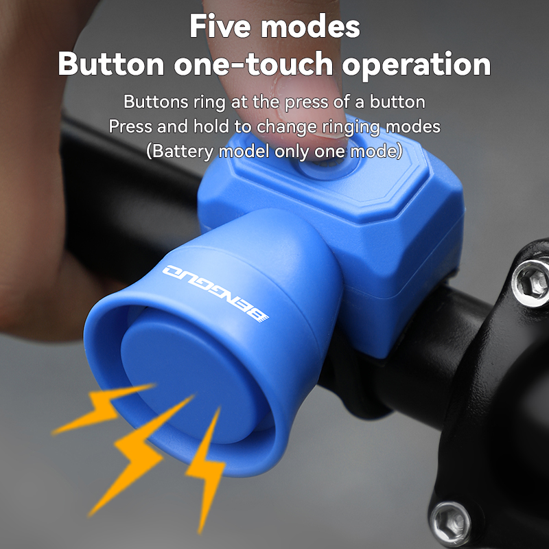 แตรจักรยานไฟฟ้า 1 ชิ้น 130 เดซ - Bike Bell Electronic Loud Horn บทวิจารณ์และราคา