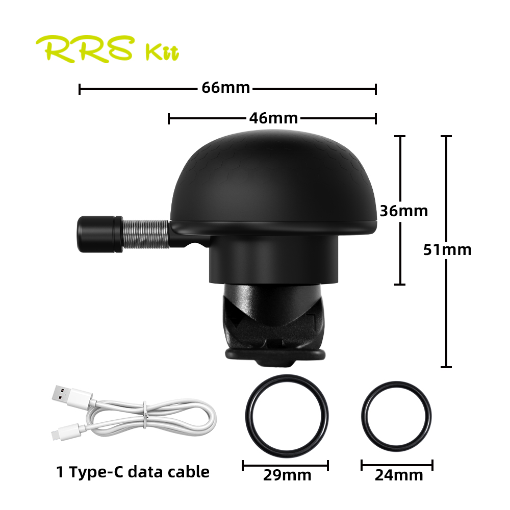 Rrskit กระดิ่งจักรยานอิเล็กทรอ - Bike Bell Electronic Loud Horn บทวิจารณ์และราคา