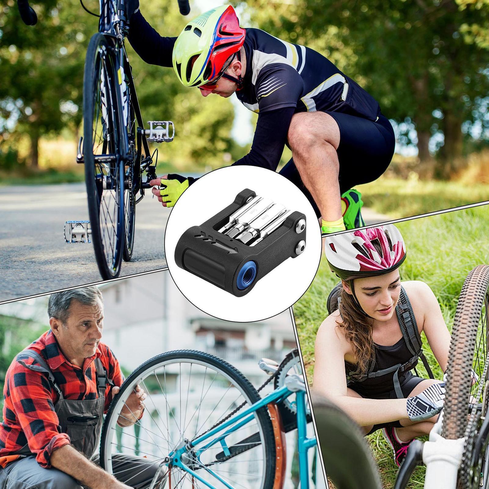ชุดเครื่องมือซ่อมจักรยานพกพาขน - Co2 Tire Inflator Bike Repair บทวิจารณ์และราคา