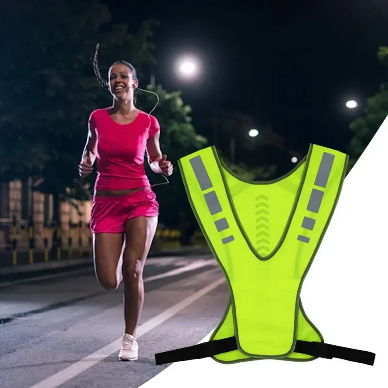 เสื้อกั๊กสะท้อนแสงสำหรับขี่มอเ - Reflective Cycling Vest High Visibility บทวิจารณ์และราคา