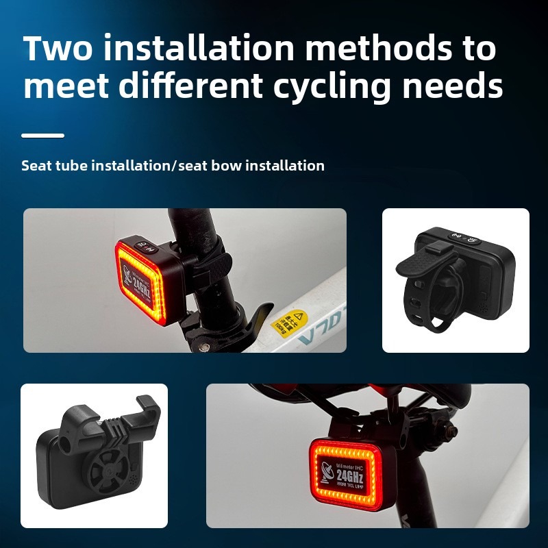 ไฟท้ายจักรยานอัจฉริยะที่ใช้เทค - Cycling Radar Tail Light Rear Warning บทวิจารณ์และราคา