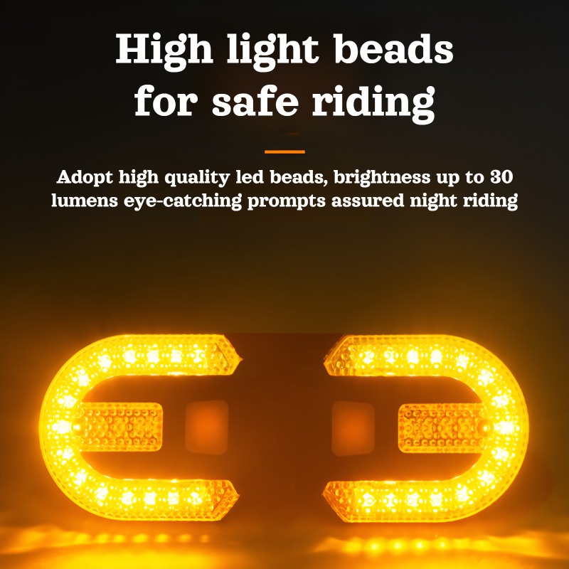 ไฟท้ายจักรยานควบคุมระยะไกลแบบไ - Turn Signal Bike Light Wireless Remote บทวิจารณ์และราคา
