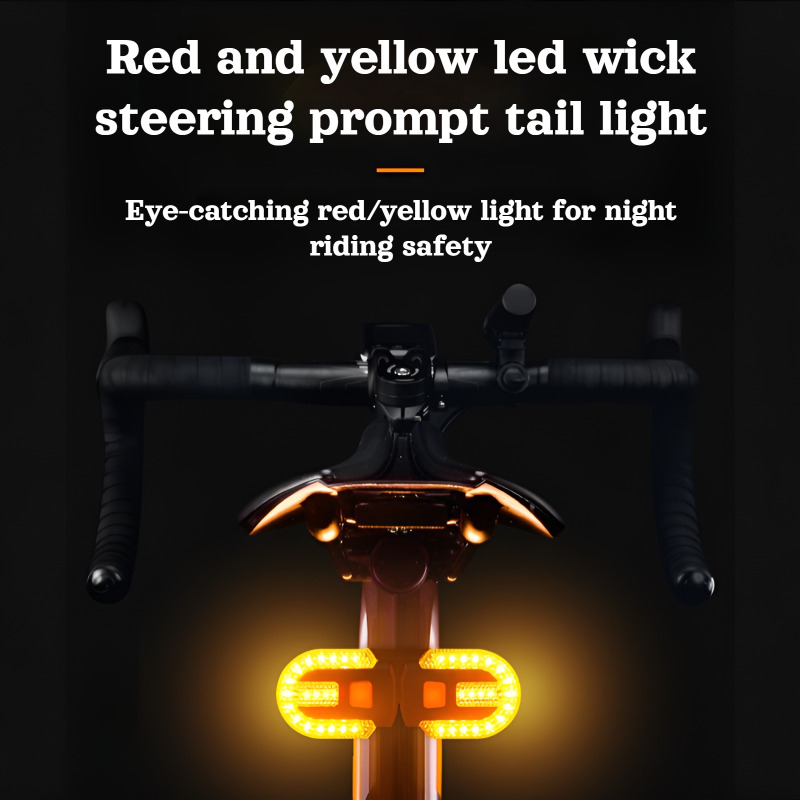 ไฟท้ายจักรยานควบคุมระยะไกลแบบไ - Turn Signal Bike Light Wireless Remote บทวิจารณ์และราคา