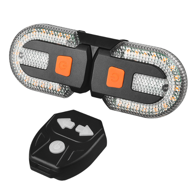 ไฟเลี้ยวจักรยาน ไฟท้าย ไฟ LED  - Turn Signal Bike Light Wireless Remote บทวิจารณ์และราคา