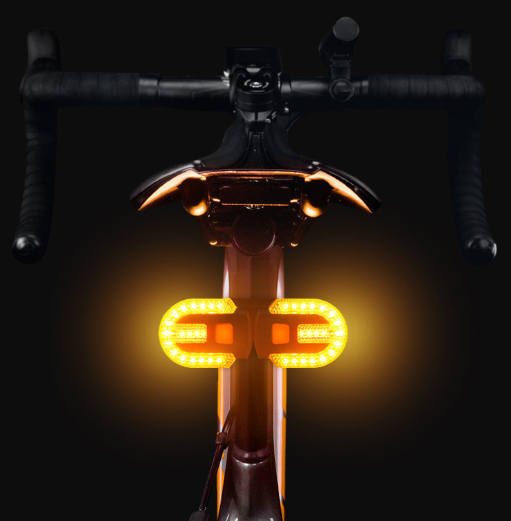 ไฟเลี้ยวจักรยาน ไฟท้าย ไฟ LED  - Turn Signal Bike Light Wireless Remote บทวิจารณ์และราคา