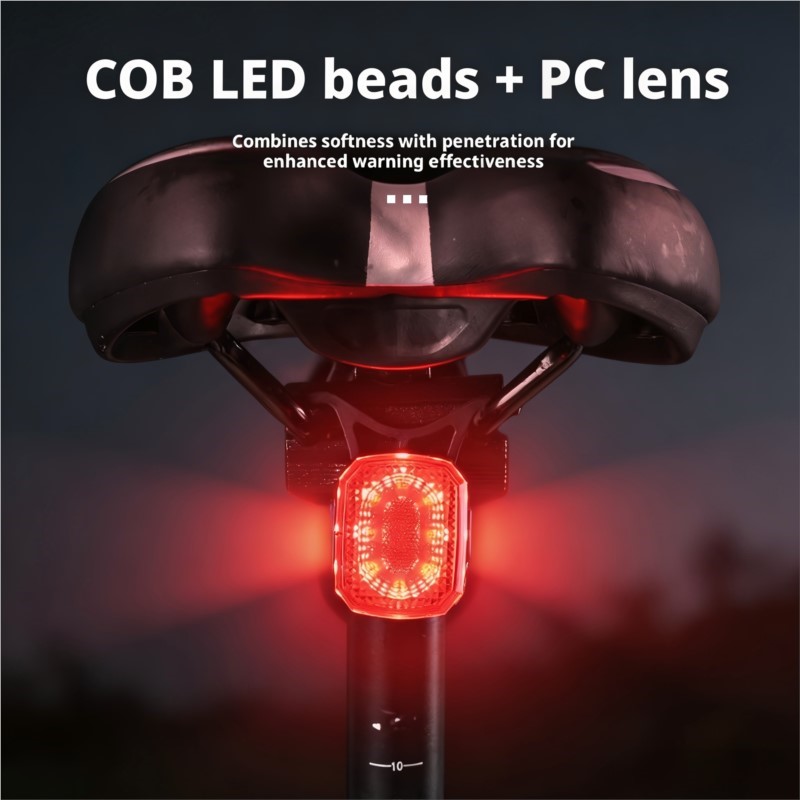 ไฟท้ายจักรยานอัจฉริยะพร้อมเซ็น - Smart Bike Brake Sensor Rear Light บทวิจารณ์และราคา