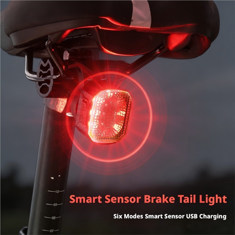 ไฟท้ายจักรยานอัจฉริยะพร้อมเซ็น - Smart Bike Brake Sensor Rear Light บทวิจารณ์และราคา