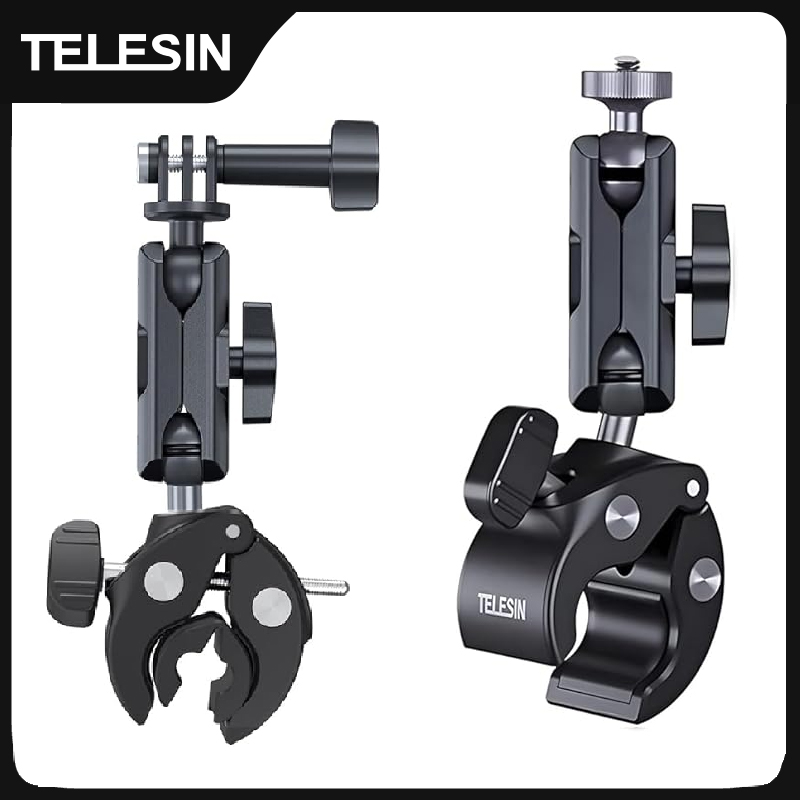 ที่ยึดกล้อง TELESIN สำหรับจักร - Action Camera Bike Mount Aluminum บทวิจารณ์และราคา
