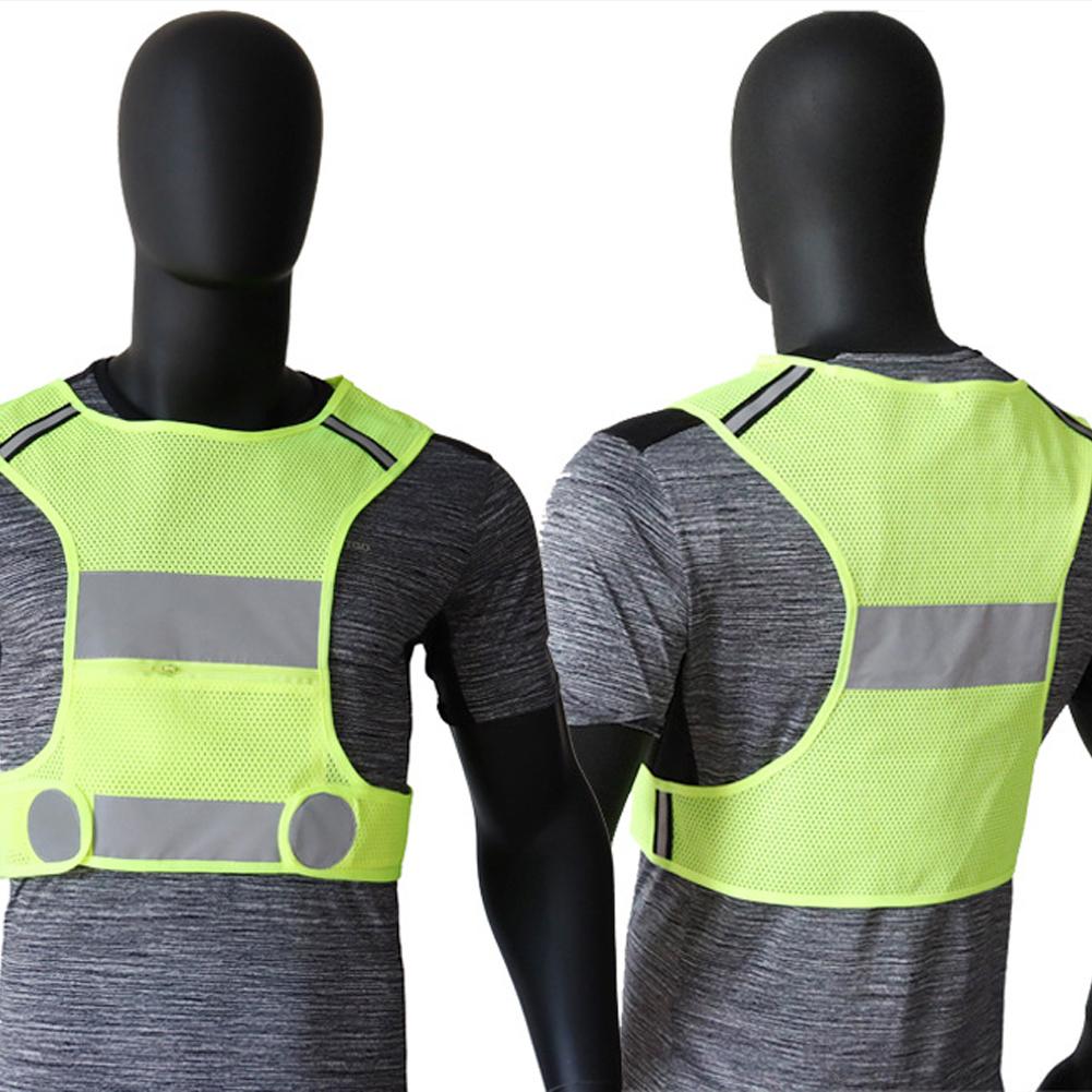 เสื้อกั๊ก ° น้ำหนักเบาระบายอาก - Reflective Cycling Vest High Visibility บทวิจารณ์และราคา