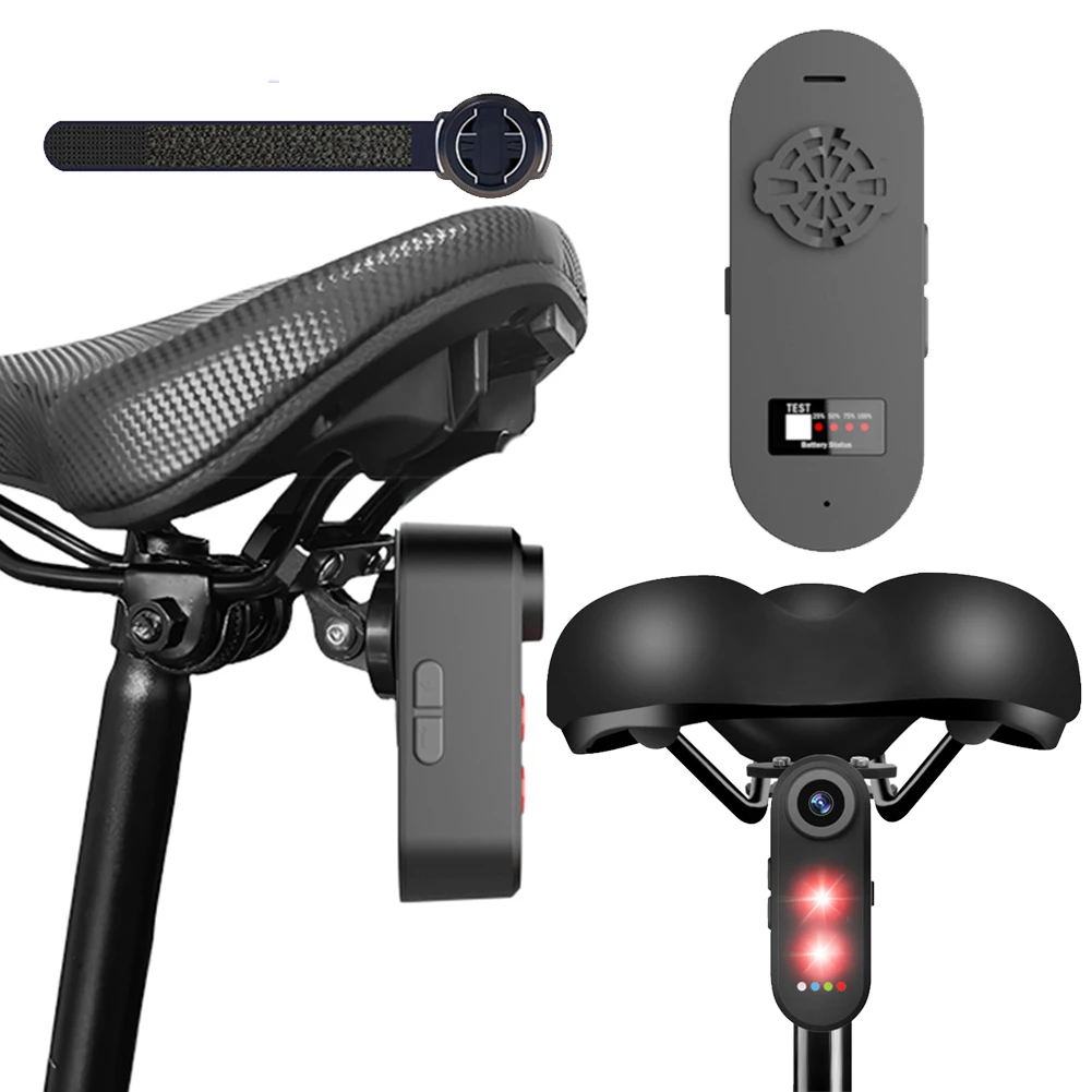 ไฟท้ายกล้องจักรยาน ไฟท้ายกล้อง - Bike Tail Light With Camera 1080P บทวิจารณ์และราคา
