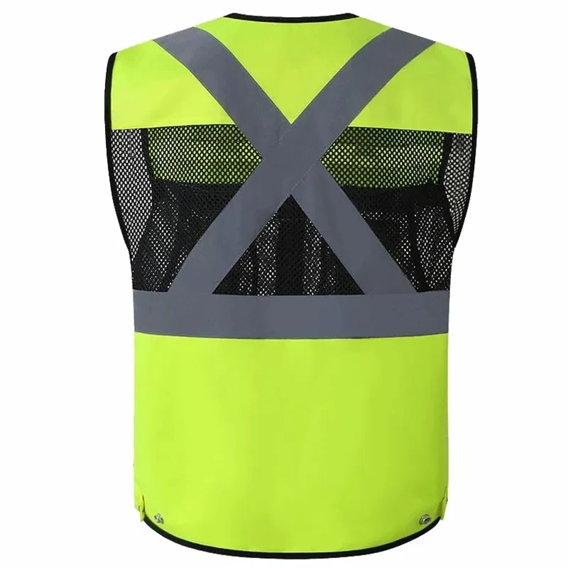เสื้อผ้านิรภัยการมองเห็นสูงส่ว - Reflective Cycling Vest High Visibility บทวิจารณ์และราคา