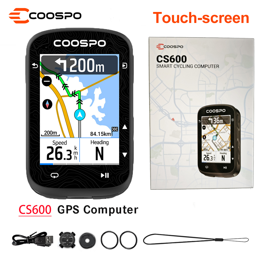 คอมพิวเตอร์จักรยานระบบสัมผัส C - Cycling Computer Gps Wireless Color Screen บทวิจารณ์และราคา