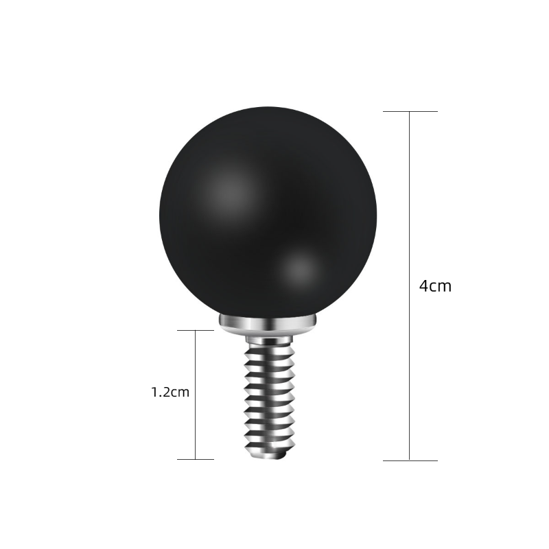อะแดปเตอร์บอลขนาด 1 นิ้ว พร้อม - Action Camera Bike Mount Aluminum บทวิจารณ์และราคา
