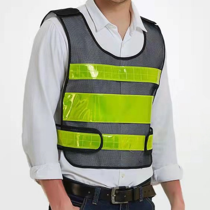 Night Safety การมองเห็นสูงแถบส - Reflective Cycling Vest High Visibility บทวิจารณ์และราคา