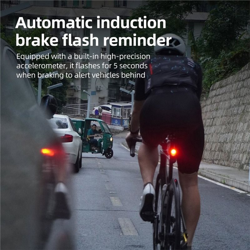 ไฟท้ายจักรยาน SYDS พร้อมระบบเร - Cycling Radar Tail Light Rear Warning บทวิจารณ์และราคา