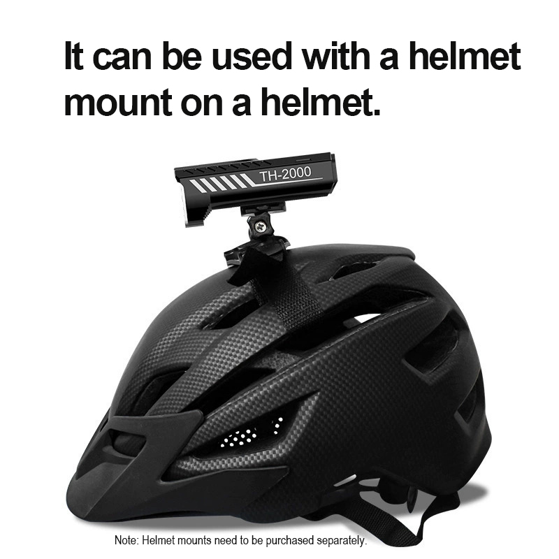 ไฟหน้าจักรยานสว่างพิเศษ 2000 ล - Bike Headlight 2000 Lumens Rechargeable บทวิจารณ์และราคา