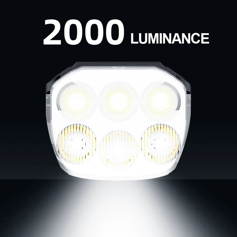 ไฟหน้าจักรยานสว่างพิเศษ 2000 ล - Bike Headlight 2000 Lumens Rechargeable บทวิจารณ์และราคา