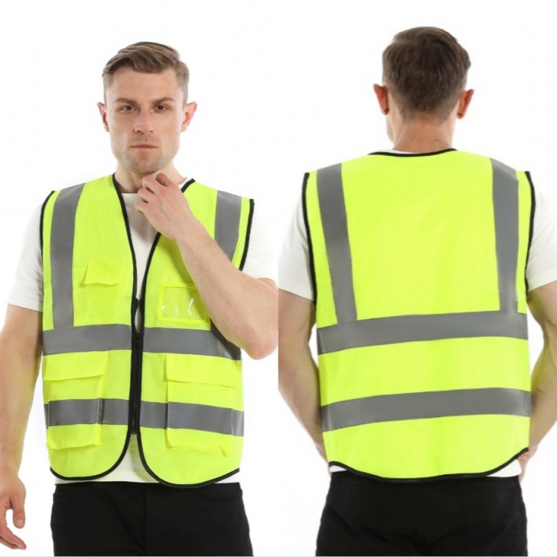 การมองเห็นสูง Night Safety แถบ - Reflective Cycling Vest High Visibility บทวิจารณ์และราคา